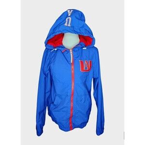 My Hero Academia UA High Full Zip Hooded Jacket Sz Small Funimation Windbreaker